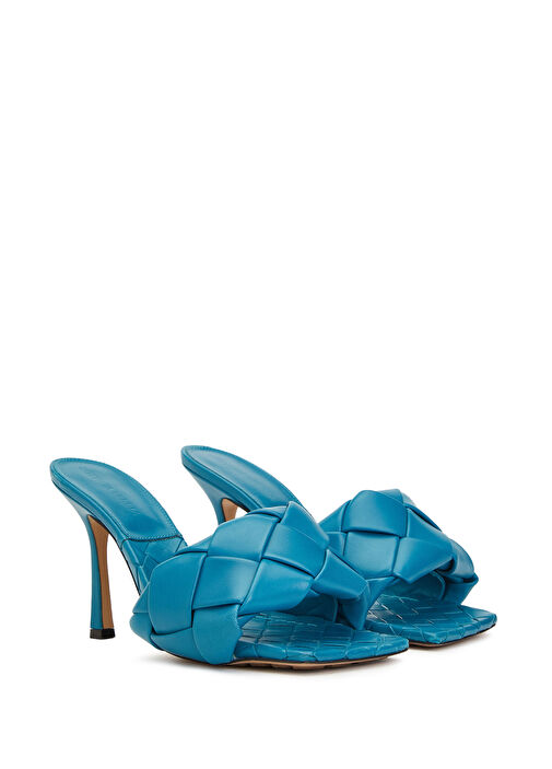 Beymen Reborn Turkuaz Beymen Reborn Bottega Veneta Topuklu Terlik