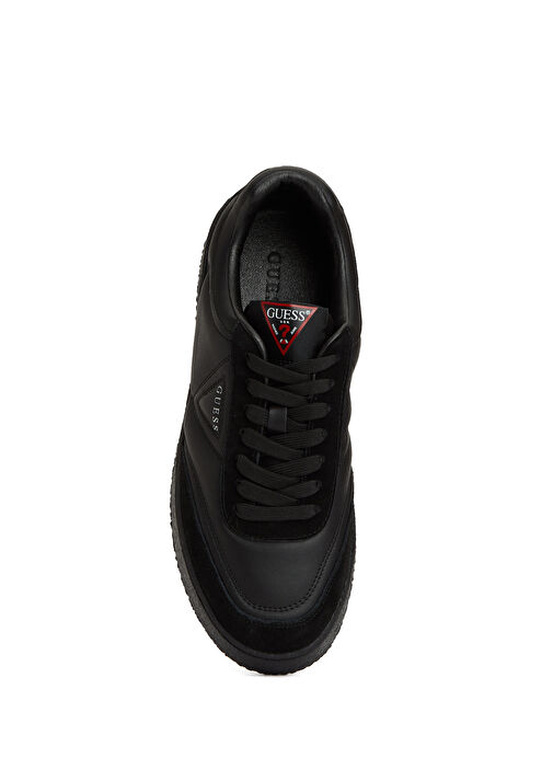 Wimoh Siyah Erkek Deri Sneaker - Görsel 5