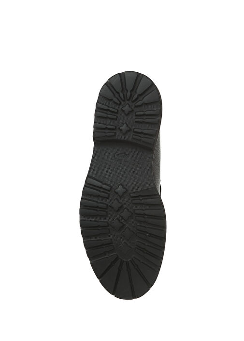 Siyah Erkek Deri Apron Ayakkabı - Görsel 6