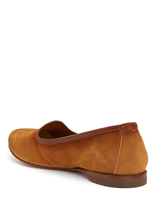 Taba Kadın Süet Loafer - Görsel 4
