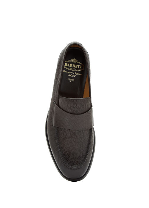 Kahverengi Erkek Deri Loafer - Görsel 5