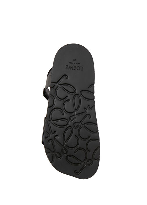 Pebble Siyah Kadın Deri Sandalet - Görsel 6