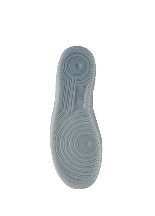 Air Force 1 '07 Gri Erkek Deri Sneaker - Görsel 6