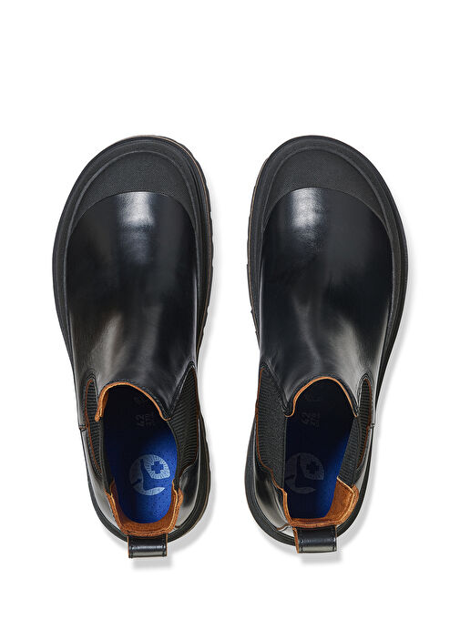 Prescott Slip On Leoi Siyah Erkek Deri Bot - Görsel 4