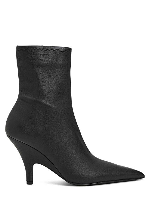 Siyah Kadın Deri Bot - Görsel 2