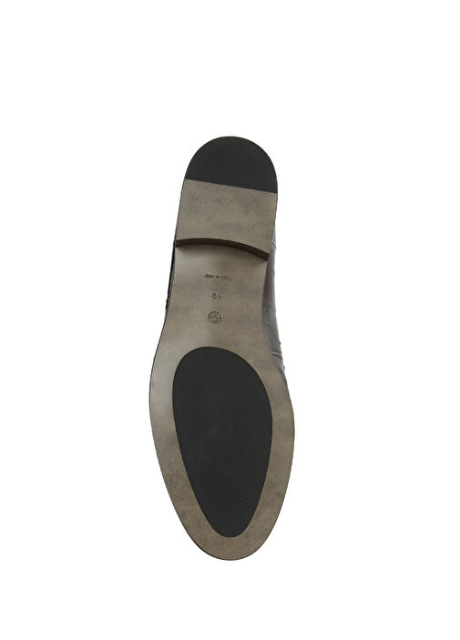 Kahverengi Kadın Deri Loafer - Görsel 6