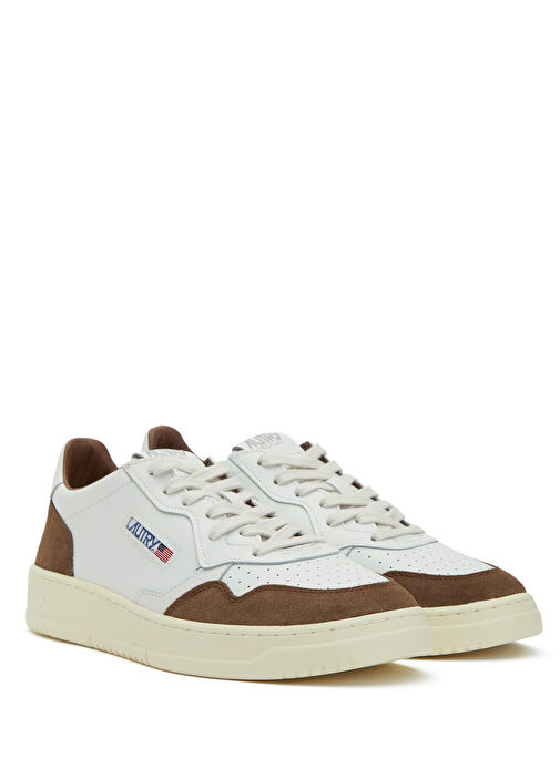 Medalist Beyaz Erkek Deri Sneaker - Görsel 3