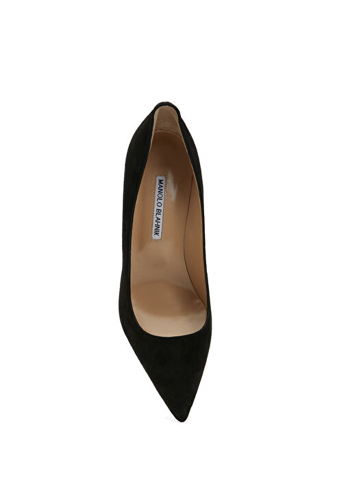Siyah Süet Stiletto - Görsel 5
