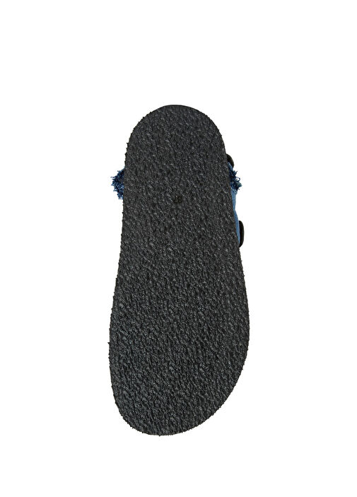 Mavi Logolu Kadın Denim Sandalet - Görsel 7