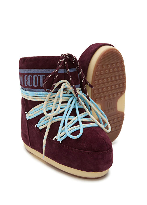 Moon Boot Moon Boot Icon Low Bordo Süet Kız Çocuk Kar Botu Beymen'de! Bordo - 4. görsel