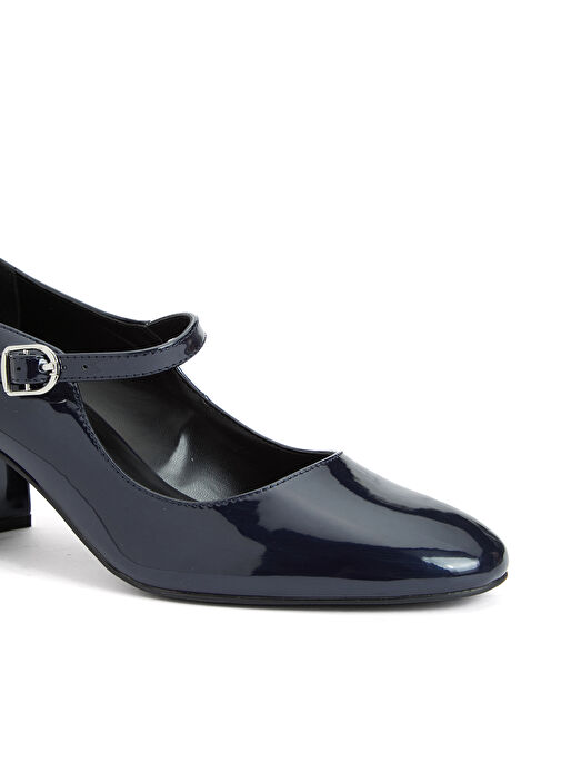 Lacivert Kadın Bantlı Ayakkabı - Görsel 7