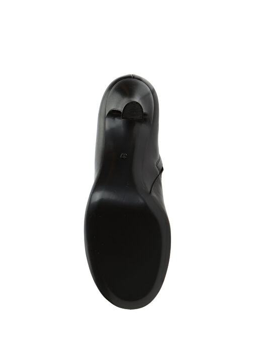 Siyah Kadın Deri Bot - Görsel 6