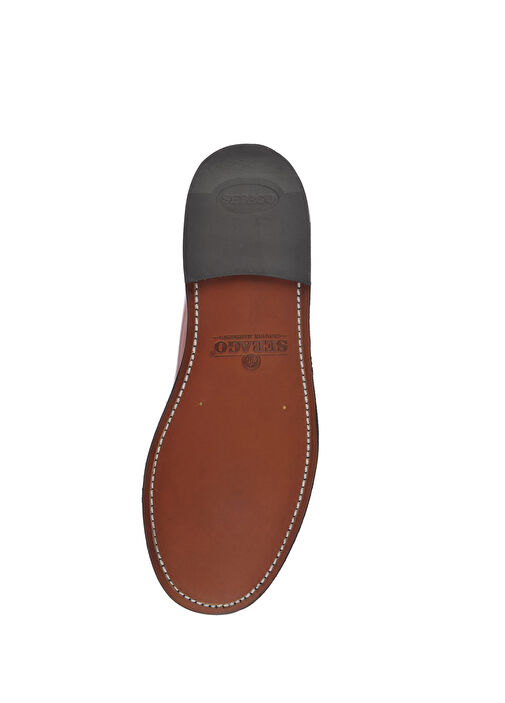 Classic Dan Pigment Pembe Beyaz Kadın Deri Loafer - Görsel 5