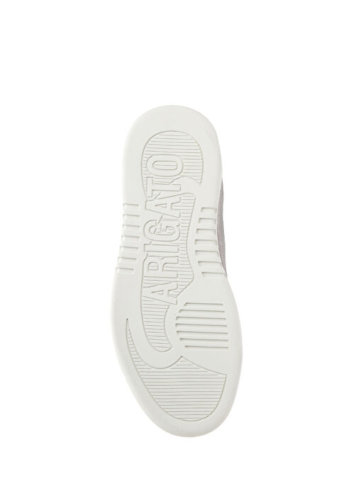 Dice Lo Bee Bird Gri Kadın Deri Sneaker - Görsel 6