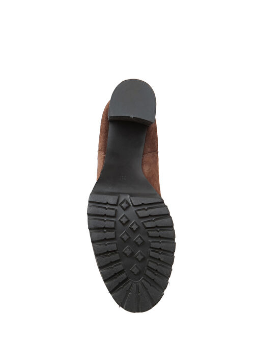 Kahverengi Kadın Süet Bot - Görsel 6