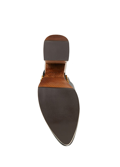 Bonnie Siyah Kadın Deri Ayakkabı - Görsel 6