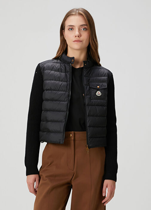 Moncler Siyah Kadın Siyah Yün Hırka 1738631 | Beymen