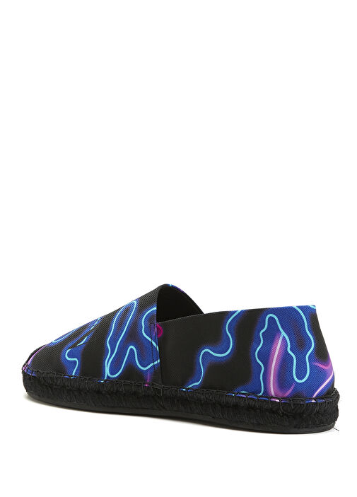 Siyah Logo Detaylı Erkek Espadril - Görsel 4