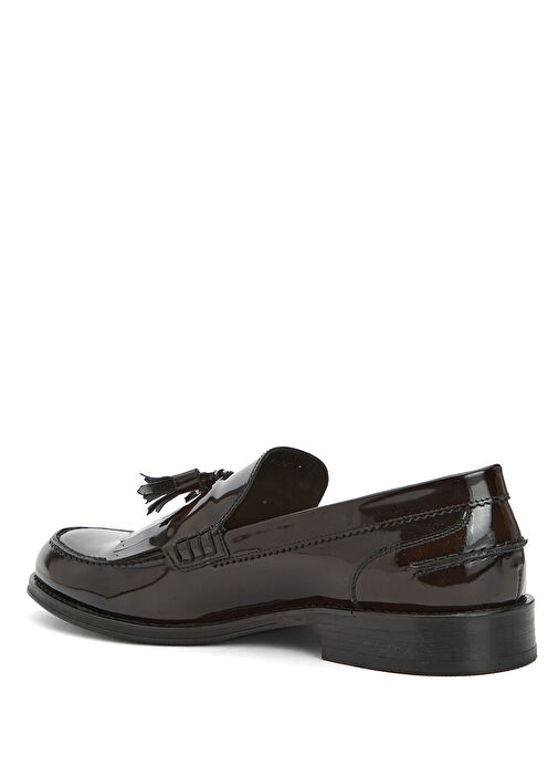 Kahverengi Erkek Deri Loafer - Görsel 4