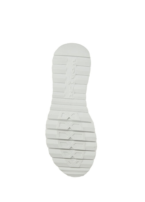 Fits Bej Kadın Kaşmir Sneaker - Görsel 6