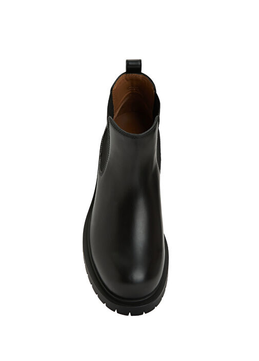 Chelsea Siyah Erkek Deri Bot - Görsel 5