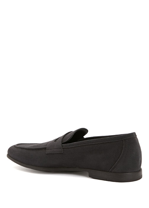 Antrasit Erkek Süet Loafer - Görsel 4