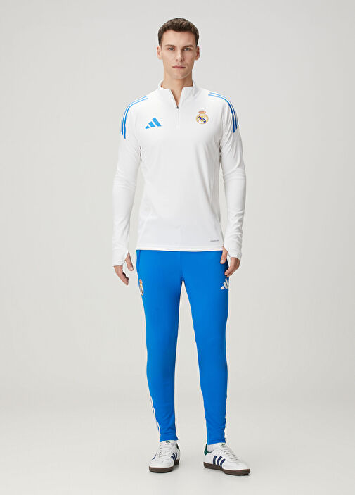 Adidas - Real Madrid Beyaz Sweatshirt - Beyaz