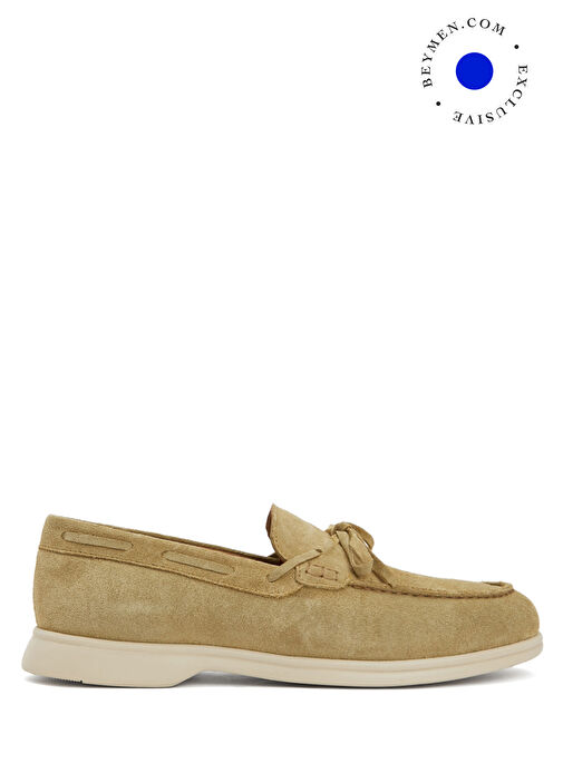 Açık Yeşil Kadın Deri Loafer - Görsel 2