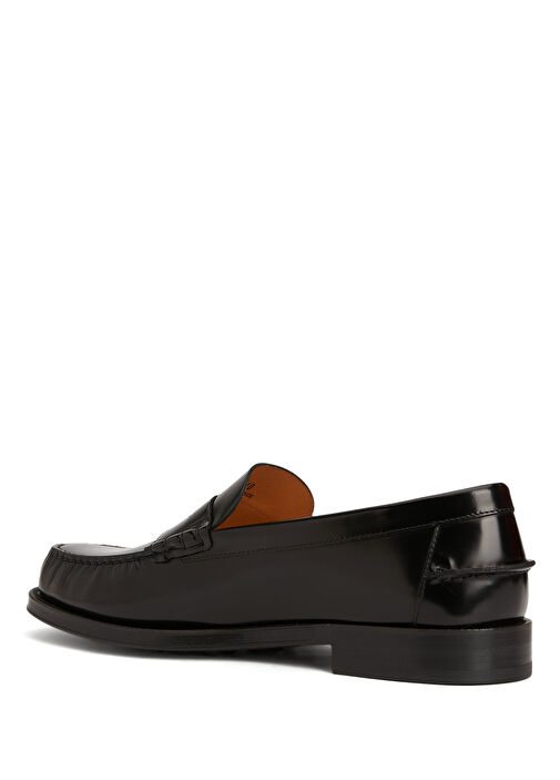 Siyah Erkek Deri Loafer - Görsel 4