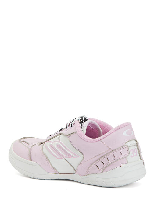 Balenciaga Balenciaga Hamptons Medium Worn-Out Pembe Beyaz Deri Sneaker | Beymen Pembe Beyaz - 4. görsel