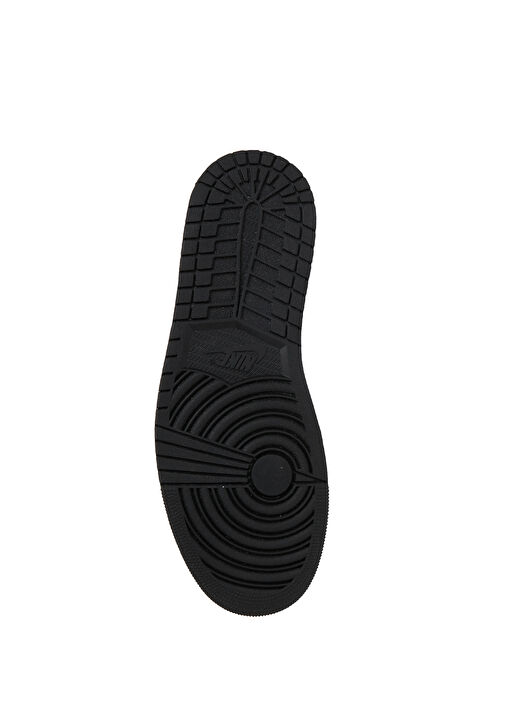 Air Jordan 1 Mid Çok Renkli Erkek Deri Sneaker - Görsel 6