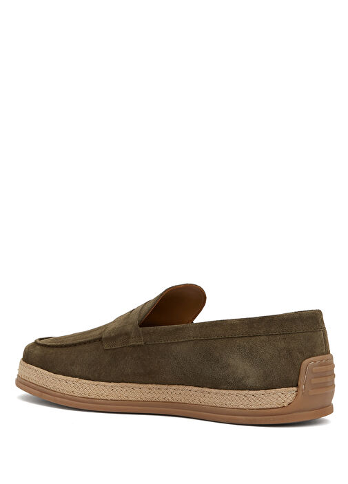 Haki Erkek Süet Loafer - Görsel 4
