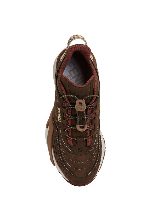 Flow Kahverengi Kadın Süet Sneaker - Görsel 5