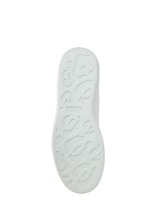 Oversized Beyaz Erkek Deri Sneaker - Görsel 6