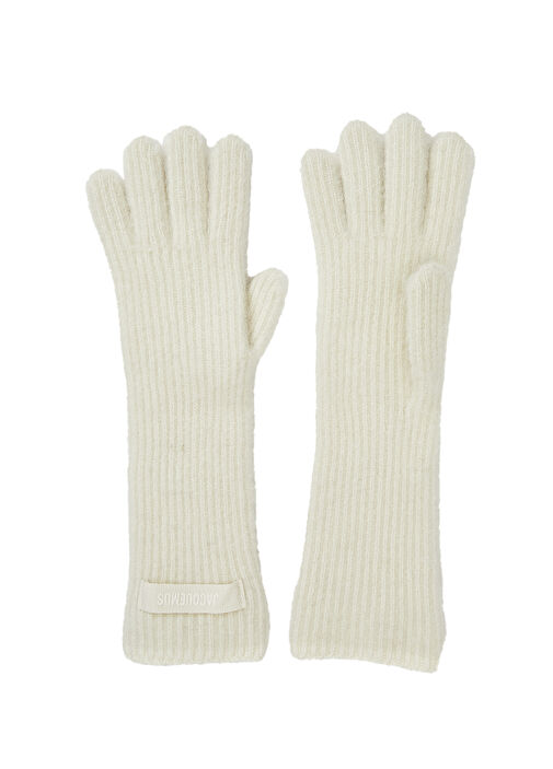 Jacquemus Off-White Womens Gloves