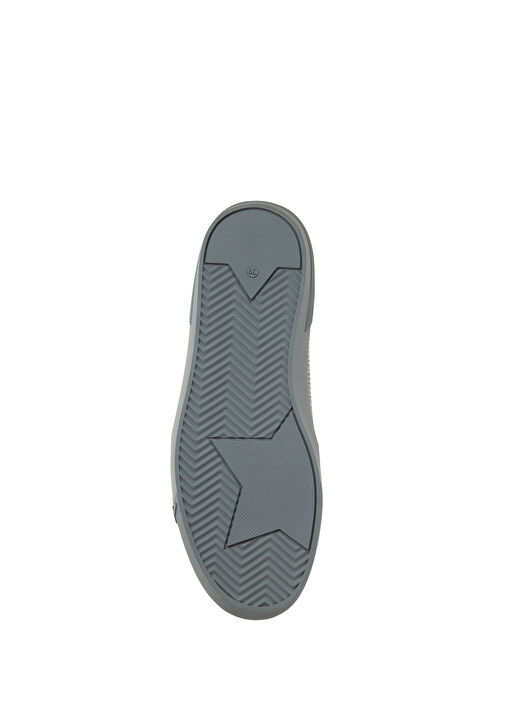 Antrasit Gri Kadın Süet Sneaker - Görsel 6