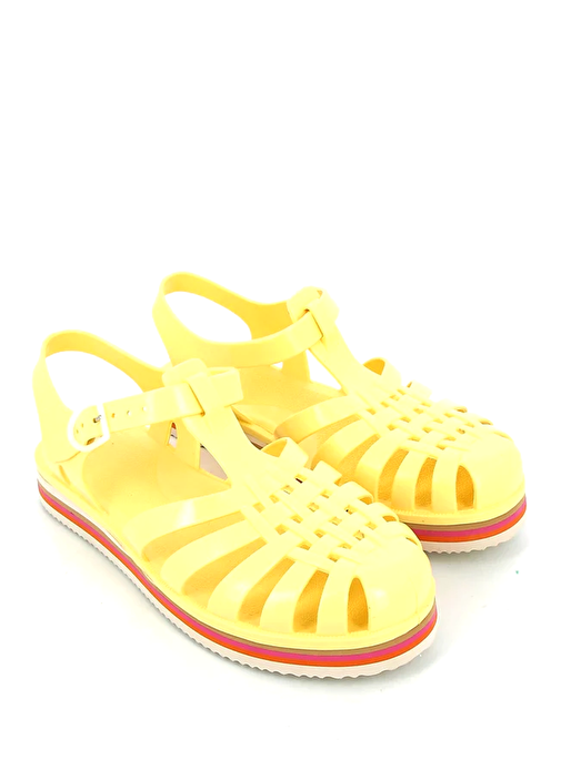 Sunset Sarı Kadın Sandalet - Görsel 3