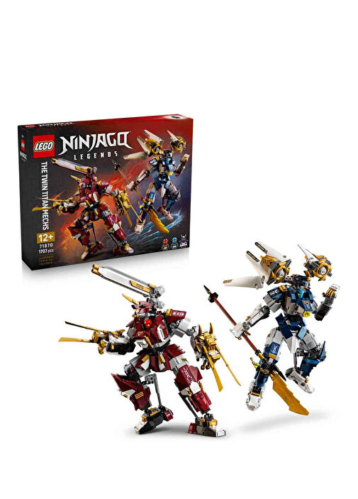 LEGO - Ninjago İkiz Titan Robotları 12+ Yaş 1707 Parça Aksiyon
