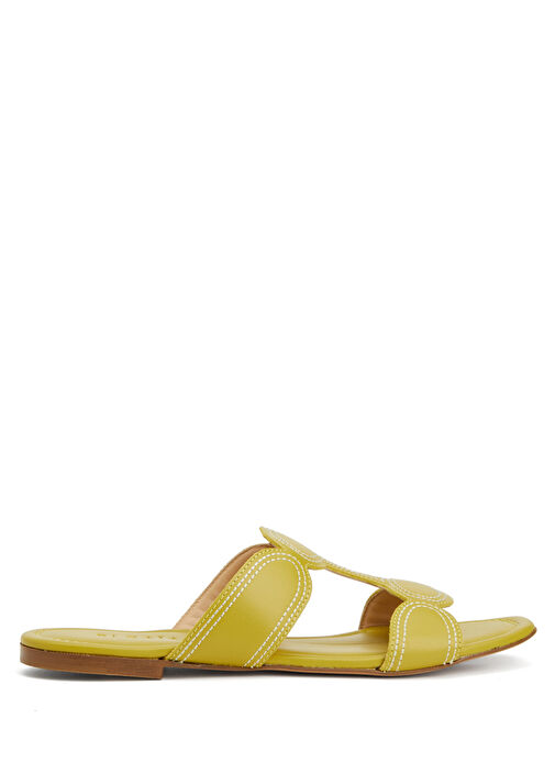 Luna Hardal Kadın Deri Terlik - Görsel 2