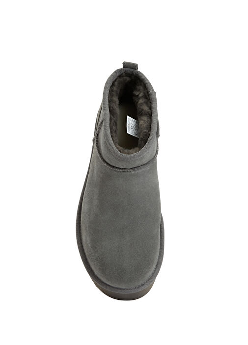 Classic Ultra Mini Platform Kadın Deri Bot - Görsel 5