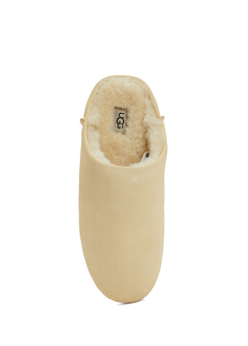 Elea Slip-On Açık Sarı Kadın Süet Terlik - Görsel 5