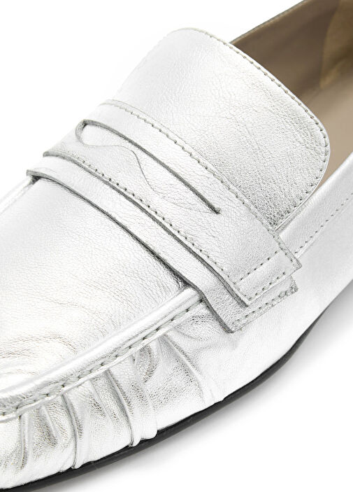 Sapphire Silver Kadın Deri Loafer - Görsel 5