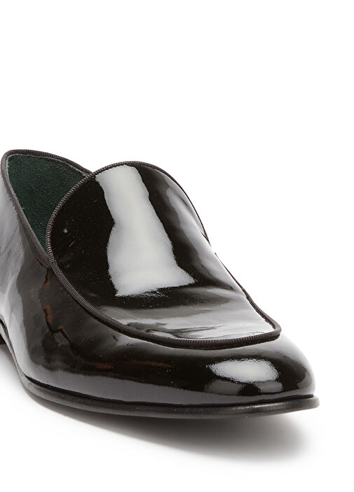 George Hogg Siyah George Hogg Rahat Erkek Günlük Rugan Loafer