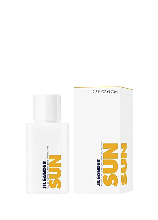 Jil Sander - Çiçeksi Kokulu Sun Woman EDT 75 ml Kadın Parfüm - Beyaz