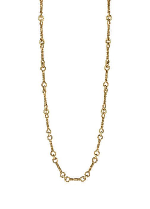 The Roman Knot Womens Gold Plated Necklace