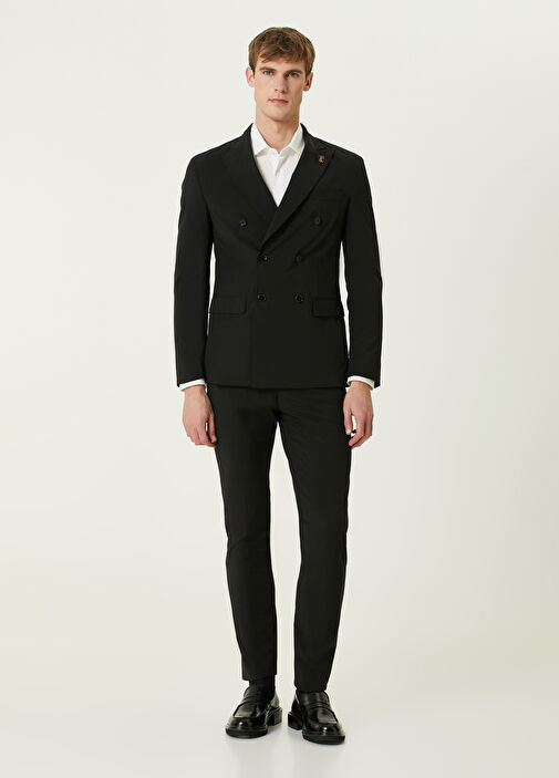 Suit in Pure Wool Regular Fit Black BLACK Pal Zileri | Shop