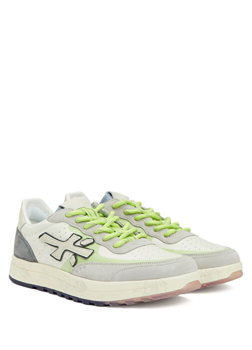 Nous Beyaz Yeşil Erkek Sneaker - Görsel 3