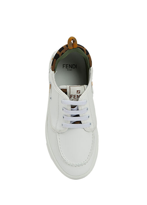 Çok Renkli Unisex Çocuk Deri Sneaker - Görsel 5