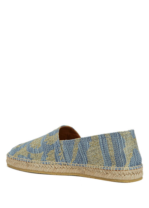 Bej Şal Desenli Erkek Espadril - Görsel 4
