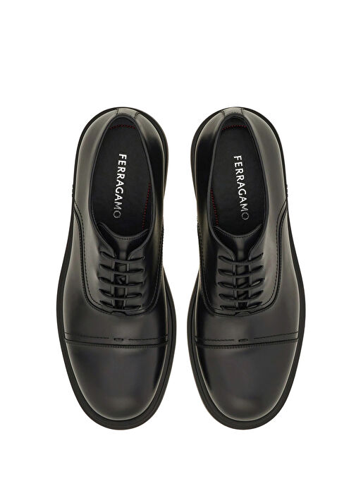 Siyah Erkek Deri Ayakkabı - Görsel 5